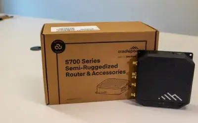 Unboxing the Cradlepoint S700