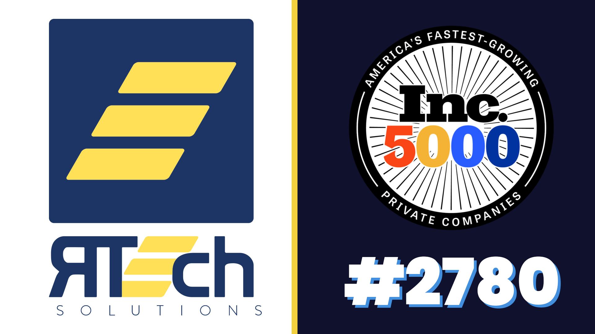 Knoxville Based RTech Solutions Lands Spot on the 2025 Inc. 5000 List