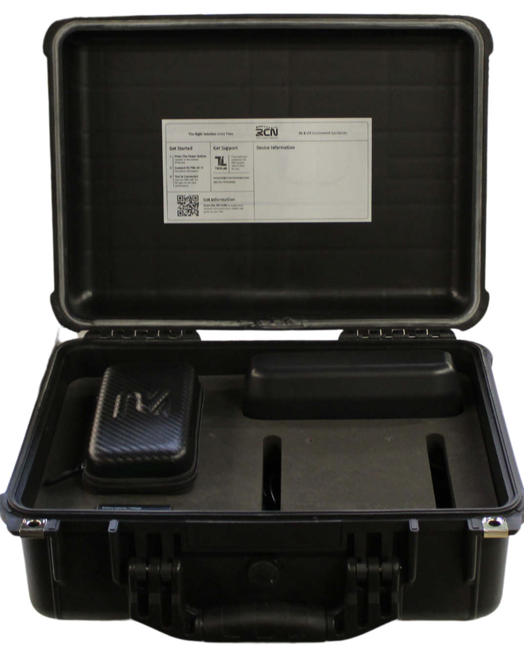 RCN Pop-Up Network Kit Ready for Router configuration with case, antenna, and integration but no router