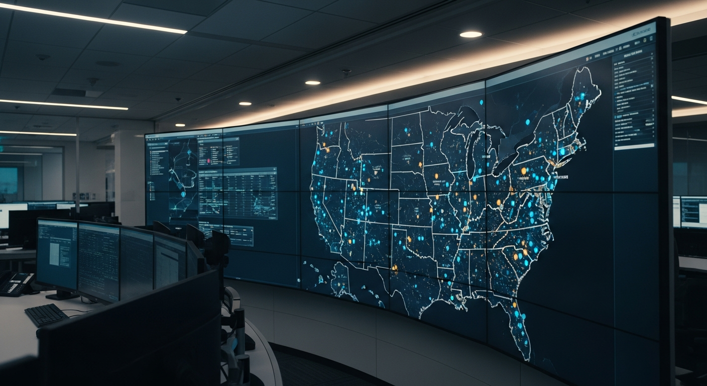 POTS Shutdown Tracker - AT&T wire center copper retirement map by RCN Technologies